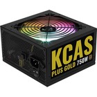 Блок питания Aerocool ATX 750W KCAS PLUS GOLD 750W RGB 80+, 240 В, 750 Вт - Фото 1