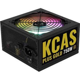 Блок питания Aerocool ATX 750W KCAS PLUS GOLD 750W RGB 80+, 240 В, 750 Вт