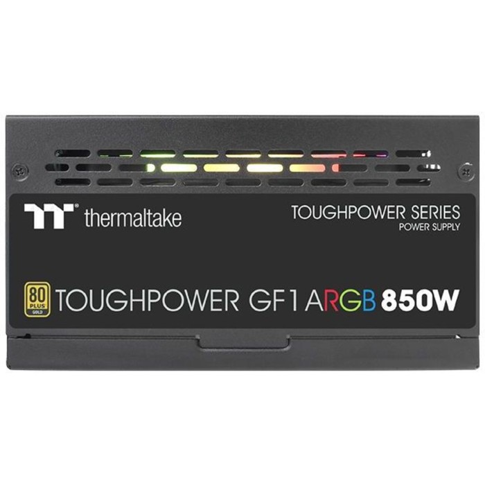 Блок питания Thermaltake ATX 850W Toughpower GF1 ARGB 80+ gold, 240 В, 850 Вт - фото 51623621