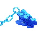 Соска - пустышка силиконовая  классическая, от 6 мес.,с колпачком + держатель «Зайка», цвет голубой - Фото 7