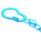 Соска - пустышка силиконовая классическая Крошка Я «Зайка», от 6 мес., с колпачком, держатель, голубой - Фото 9