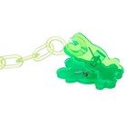 Соска - пустышка силиконовая классическая Крошка Я «Зайка», от 6 мес., с колпачком, держатель, зеленый - Фото 8