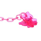 Соска - пустышка силиконовая классическая Крошка Я «Мишка», от 6 мес., с колпачком, держатель, розовый - Фото 8