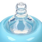 Бутылочка для кормления, ШГ Ø50мм,180 мл, +0мес., цвет голубой - Фото 4