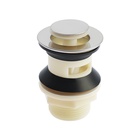 Донный клапан ZEIN BP3, корпус пластик, малая кнопка, нержавеющая сталь, с переливом - Фото 7