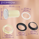 Донный клапан ZEIN B3, 1 1/4", корпус пластик, малая кнопка, нержавеющая сталь, без перелива - Фото 2
