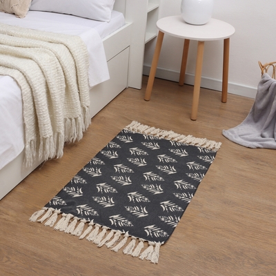 Ковер Этель «Листва», 60×90 см, 50% хл, 50% п/э