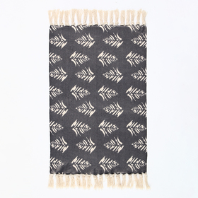 Ковер Этель «Листва», 60×90 см, 50% хл, 50% п/э