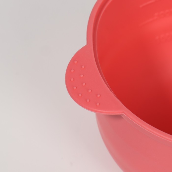 Чаша для воскоплава, d11 × 7 × 14 см, цвет розовый - фото 1887472928