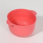 Чаша для воскоплава, d11 × 7 × 14 см, цвет розовый - Фото 4