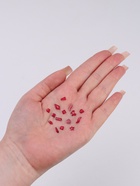 Фигурки для декора, объёмные, полупрозрачные, темно-розовые - фото 116747076