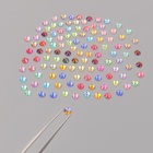 Стразы для декора, объёмные, 12 ячеек, разноцветные - Фото 5