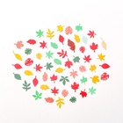 Декоративные элементы для декора «Листья», объёмные, разноцветные - Фото 2