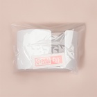 Органайзер для хранения ватных палочек и дисков, 2 секции, 9.5×6×6 см, белый - Фото 5