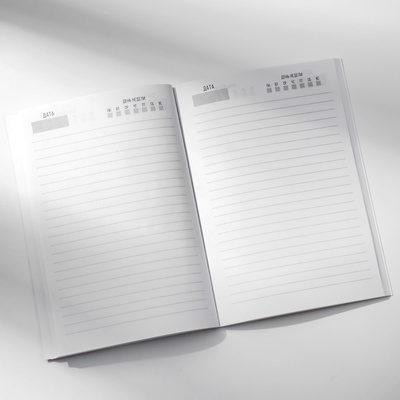 Подарочный набор, ежедневник А5, магнитные закладки и ручка «23 февраля»