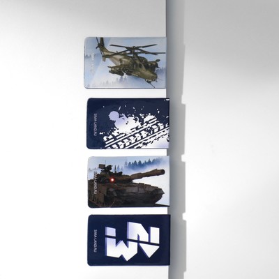 Подарочный набор, ежедневник А5, магнитные закладки и ручка «23 февраля»