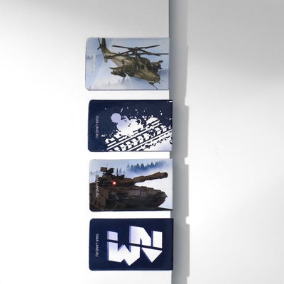 Подарочный набор, ежедневник А5, магнитные закладки и ручка «23 февраля»