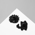 Набор значков (2 шт.) «Япония» в самое сердце, цветной в чёрном металле - Фото 4
