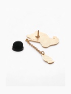 Набор значков (2 шт.) «Япония» котики, цветной в золоте - Фото 3