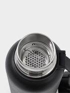 Термос 1 л «Мастер К», с ситечком, сохраняет тепло до 8 ч, нержавеющая сталь, черный - Фото 3