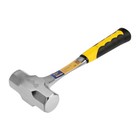 Кувалда ТУНДРА ПРОФИ, цельнокованая, двухкомпонентная рукоятка, 2 кг - Фото 5