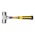 Кувалда ТУНДРА ПРОФИ, цельнокованая, двухкомпонентная рукоятка, 2 кг - Фото 6