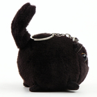 Мягкая игрушка «Кот» на брелоке, 8 см, цвет чёрный - фото 9211791