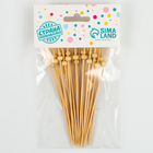 Шпажки деревянные «Шарики» набор 24 шт. - Фото 3