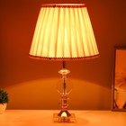 Настольная лампа "Жаклин" Е27 40Вт золото 30х30х49 см RISALUX 10222087