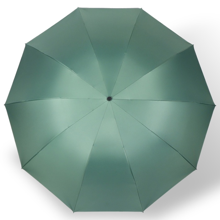 Зонт механический «Однотон», сатин, 4 сложения, 10 спиц, R = 62 см, цвет МИКС - фото 1883052763