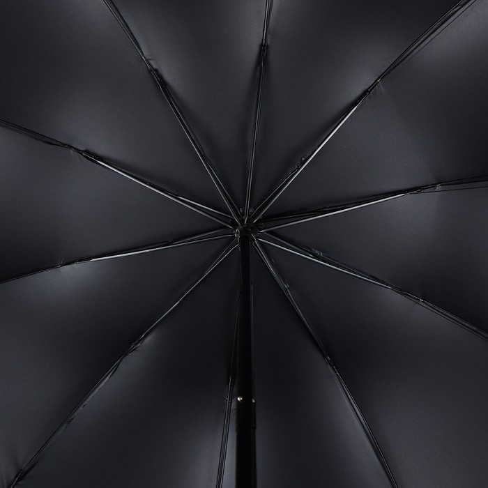 Зонт механический «Однотон», сатин, 4 сложения, 10 спиц, R = 62 см, цвет МИКС - фото 1883052758