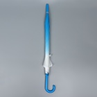 Зонт - трость полуавтоматический «Градиент», 8 спиц, R = 46 см, цвет МИКС - Фото 10