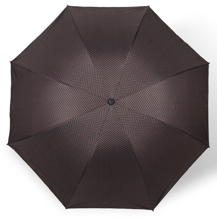 Зонт механический «Классика», эпонж, 4 сложения, 8 спиц, R = 48 см, цвет МИКС