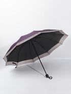 Зонт механический «Однотон», эпонж, 4 сложения, 10 спиц, R=56/64 см, d=112 см, МИКС - Фото 3