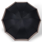Зонт механический «Однотон», эпонж, 4 сложения, 10 спиц, R = 56 см, цвет МИКС - фото 9158743