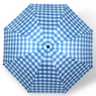 Зонт механический «Клетка», эпонж, 4 сложения, 8 спиц, R = 48 см, цвет МИКС - Фото 12