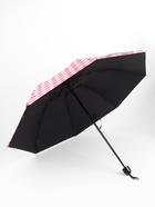 Зонт механический «Клетка», эпонж, 4 сложения, 8 спиц, R=48/55 см, d=96 см, МИКС - Фото 3