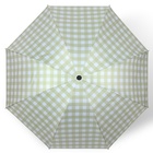 Зонт механический «Клетка», эпонж, 4 сложения, 8 спиц, R = 48 см, цвет МИКС - фото 9158755