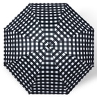 Зонт механический «Клетка», эпонж, 4 сложения, 8 спиц, R = 48 см, цвет МИКС - Фото 10