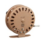 Катушка инерционная, металл, диаметр 7.5 см, цвет светло коричневый, HF75 - Фото 7