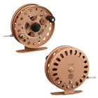 Катушка инерционная, металл, диаметр 7.5 см, цвет светло коричневый, HF75 - Фото 2