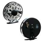 Катушка инерционная, металл, диаметр 9 см, цвет серебристый, TL90 - Фото 2