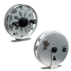 Катушка инерционная, металл, диаметр 9 см, цвет серый, TL90 - Фото 2