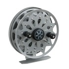 Катушка инерционная, металл, диаметр 10 см, два подшипника, цвет серый, TL100A - Фото 6