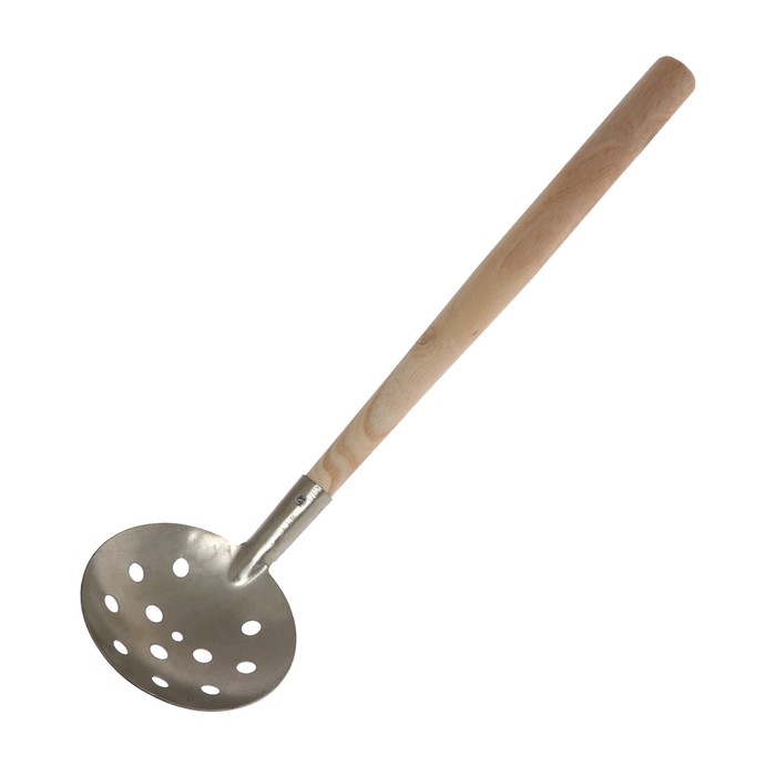 Шабалка 39 см, металлическое основание, ручка деревянная - Фото 1