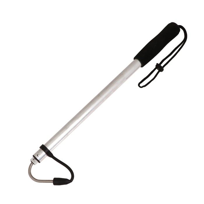 Багорик телескопический 90 см, алюминиевый, защита жала силикон, ручка неопрен - Фото 1
