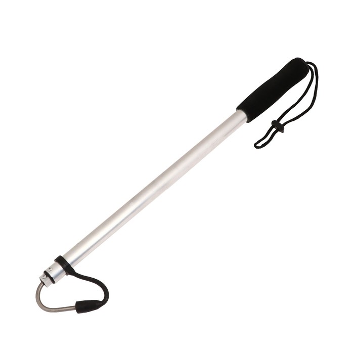 Багорик телескопический 110 см, алюминиевый, защита жала силикон, ручка неопрен - Фото 1