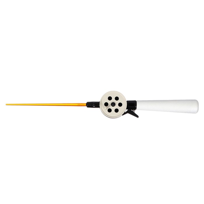 Удочка зимняя, ручка пенопласт длиной 130 мм, диаметр катушки 5.5 см, HFB-8B