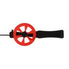 Удочка зимняя, ручка пластик, направляющая лески, красная, HFB-15 - Фото 2