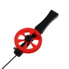 Удочка зимняя, ручка пластик, направляющая лески, красная, HFB-15 - Фото 4